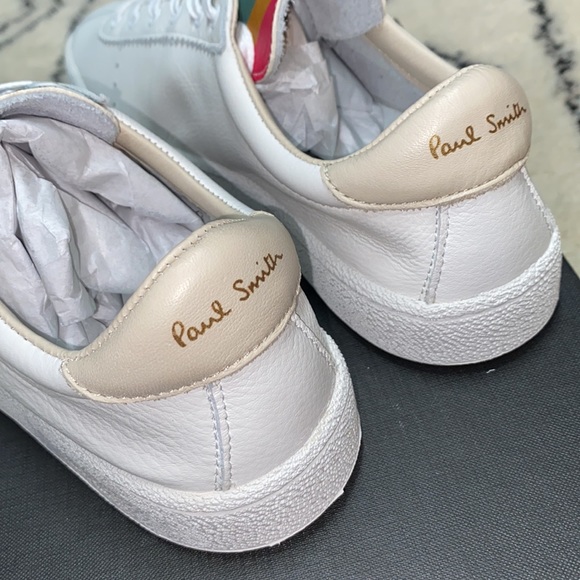 Paul Smith Women's White Leather 'Dusty, NIB Size Euro 38 - Picture 11 of 13